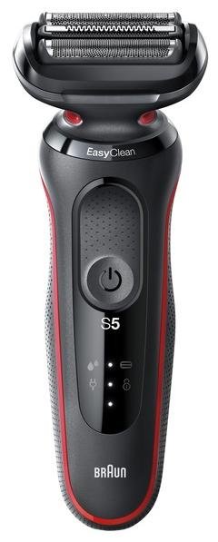 Електробритва сітчаста Braun Series 5 50-R1000s Black/Red