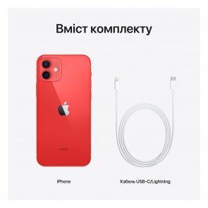 Смартфон Apple iPhone 12 64GB PRODUCT Red (MGJ73)