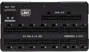 Фото: Блок живлення Corsair 1600W AX1600i Digital ATX (CP-9020087-EU) № 6 | KTC