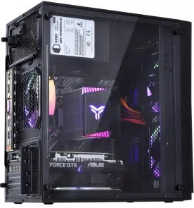 Фото: Персональний комп'ютер ARTLINE Gaming X45 (X45v32) - AMD Ryzen 5 5500 / 16 ГБ DDR4 / HDD + SSD 1 ТБ + 480 ГБ / Nvidia / GeForce RTX 3050, 8 ГБ / AMD A320 / 600 Вт № 4 | KTC