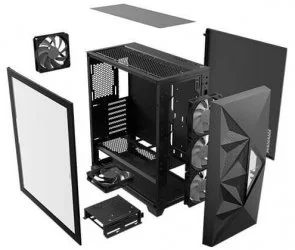 Фото: Корпус Antec DF800 Flux with window (0-761345-80081-5) № 9 | KTC