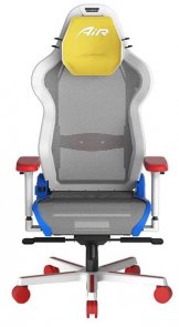 Крісло DXRACER Air Pro D7200 AIR-R1S-WRB.G-B3-NVF White/Blue/Red/Yellow