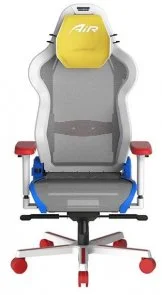 Фото: Крісло DXRACER Air Pro D7200 AIR-R1S-WRB.G-B3-NVF White/Blue/Red/Yellow № 2 | KTC