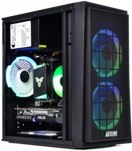 Фото: Персональний комп'ютер ARTLINE Gaming X43 (X43v38) - AMD Ryzen 5 3600 / 16 ГБ DDR4 / PCI-E SSD 1 ТБ / Nvidia / GeForce RTX 3050, 6 ГБ / AMD A320 / 500 Вт № 2 | KTC