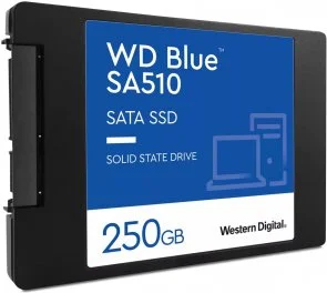 Фото: SSD-накопичувач Western Digital Blue SA510 SATA III 250GB (WDS250G3B0A) № 2 | KTC