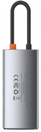 USB-хаб 17PiN Metal Gleam Series 4in1 Space Gray (CAHUB-CY0G)