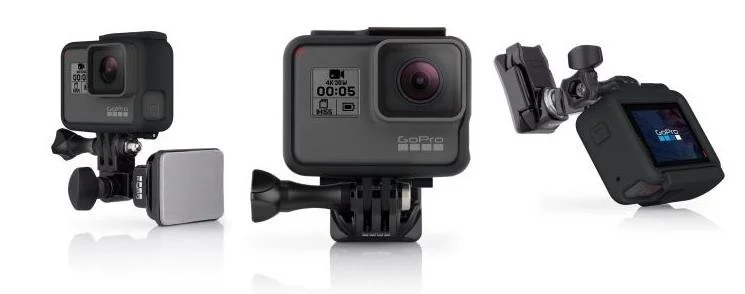 Фото: Кріплення GoPro на шолом Helmet Front + Side Mount (AHFSM-001) № 3 | KTC
