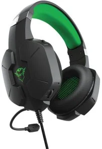 Фото: Гарнітура Trust GXT 323X Carus Black/Green (24324) № 2 | KTC