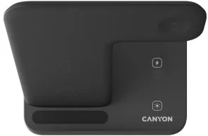 Фото: Бездротова зарядна станція Canyon WS-303 3in1 Black (CNS-WCS303B) № 6 | KTC