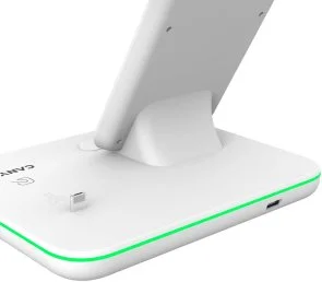 Фото: Бездротова зарядна станція Canyon WS-302 3in1 White (CNS-WCS302W) № 7 | KTC