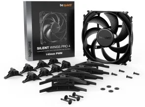 Фото: Кулер be quiet! Silent Wings Pro 4 140mm PWM Black (BL099) № 5 | KTC