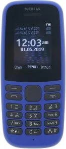 Фото: Мобільний телефон Nokia 105 NEW Blue № 2 | KTC