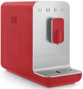 Кавомашина Smeg Retro Style Matte Red (BCC01RDMEU)