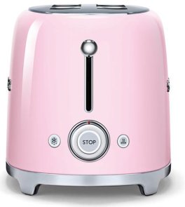 Тостер Smeg Retro Style Pink (TSF02PKEU)