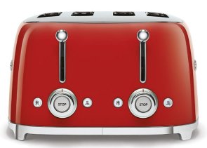 Тостер Smeg Retro Style Red (TSF03RDEU)