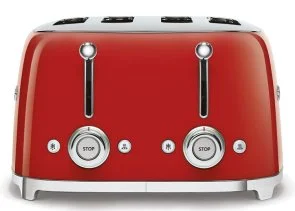 Фото: Тостер Smeg Retro Style Red (TSF03RDEU) № 3 | KTC