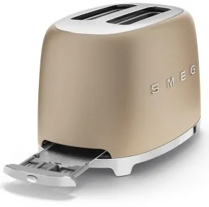 Фото: Тостер Smeg Retro Style Matte Champagne (TSF01CHMEU) № 6 | KTC