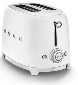Фото: Тостер Smeg Retro Style Matte White (TSF01WHMEU) № 3 | KTC