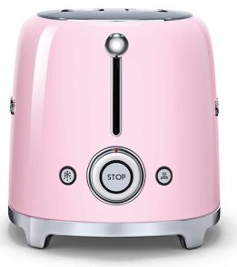 Тостер Smeg Retro Style Pink (TSF01PKEU)