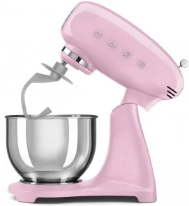 Фото: Планетарний міксер Smeg Retro Style Pink (SMF03PKEU) № 4 | KTC