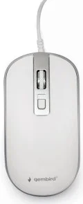 Фото: Миша Gembird MUS-4B-06-WS White/Silver № 2 | KTC