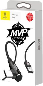 Кабель Baseus MVP Elbow 2A AM / Type-C 1m Black (CATMVP-A01)