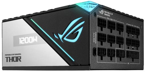 Блок живлення ASUS 1200W ROG Thor 1200P2 Gaming (ROG-THOR-1200P2-GAMING)