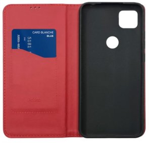 Чохол incore for Xiaomi redmi 9C - Leather Fold Wine Red (PC-004575 )