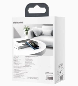 Батарея універсальна Baseus Magnetic Wireless 10000mAh 20W Blue (PPMT-03)