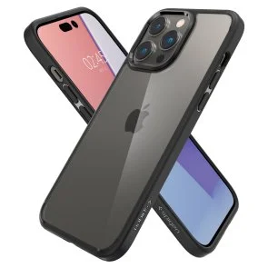Фото: Чохол Spigen for Apple iPhone 14 Pro - Ultra Hybrid Matte Black (ACS04961) № 2 | KTC