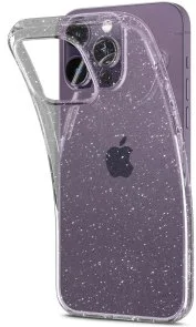 Фото: Чохол Spigen for Apple iPhone 14 Pro - Liquid Crystal Glitter Crystal Quartz (ACS04954) № 3 | KTC