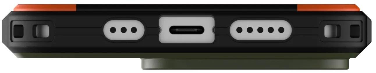 Чохол UAG for Apple iPhone 14 Pro - Civilian Magsafe Olive (114038117272)