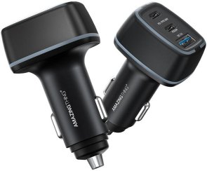 Зарядний пристрій AMAZINGthing Speed Pro PD53W/ PPS33W 3 Port Car Charger (SP53WCCA)