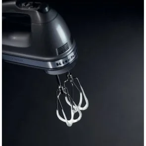 Фото: Ручний міксер KitchenAid Hand Mixer 9 Speed 5KHM9212 Silver (5KHM9212ECU) № 11 | KTC