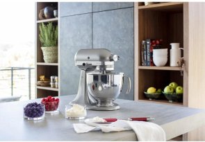 Міксер стаціонарний KitchenAid 5KSM125ECU Silver