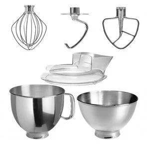 Фото: Планетарний міксер KitchenAid Mixer tilt-head 4.8L Artisan Premium 5KSM185PS Caramel Apple (5KSM185PSECA) № 4 | KTC