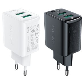 Зарядний пристрій Acefast A33 QC18W White (AFA33W)