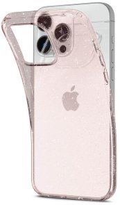 Чохол Spigen for Apple iPhone 14 Pro Max - Liquid Crystal Glitter Rose Quartz (ACS04811)