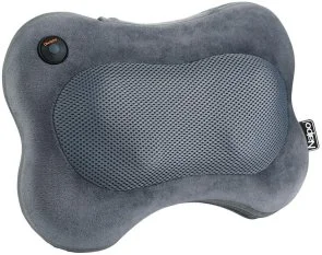 Фото: Масажер-подушка Naipo Plush MGP-129M з підігрівом для спини і шиї № 2 | KTC