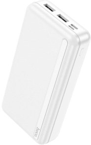  Батарея універсальна Hoco J91A 20000mAh White (J91A White)