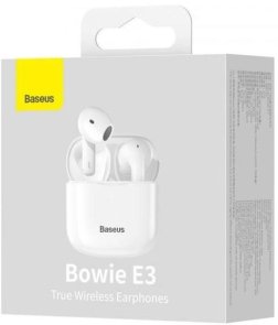 Навушники Baseus Bowie E3 TWS White (NGTW080002)