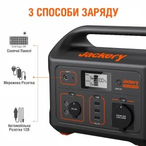 Фото: Зарядна станція Jackery Explorer 500 500W 518Wh № 4 | KTC