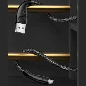 Фото: Кабель Usams US-SJ396 U41 AM / Micro USB 2m Black (SJ396USB01) № 4 | KTC
