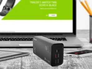 Фото: Батарея універсальна Tracer TRABAT47062 30000mAh QC/PD/SCP Black № 4 | KTC