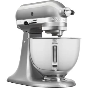 Фото: Планетарний міксер KitchenAid Artisan 4.3L 5KSM95PSEMC Silver № 3 | KTC