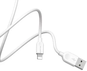 Фото: Кабель BOROFONE BX14 LinkJet 2.4A AM / Lightning 1m White (BX14L1W) № 2 | KTC
