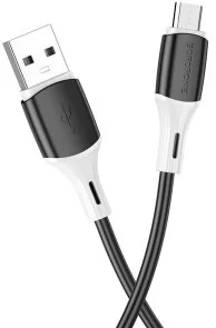 Фото: Кабель BOROFONE BX79 2.4A AM / MicroB 1m Black (BX79MB) № 2 | KTC