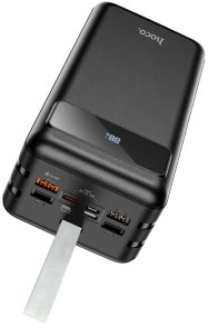 Батарея універсальна Hoco J86B Electric 60000mAh 22.5W Black (6931474771742)