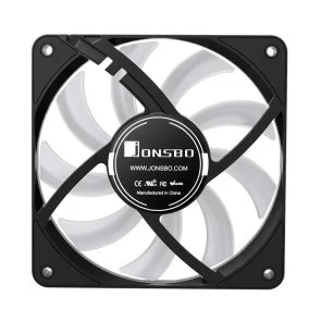 Фото: Кулер Jonsbo HF1215 Black (HF1215 Black RGB) № 9 | KTC
