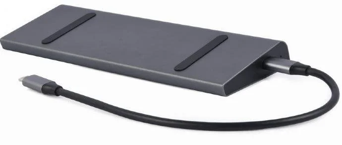 Фото: USB-хаб Cablexpert 9in1 Grey (A-CM-COMBO9-02) № 3 | KTC